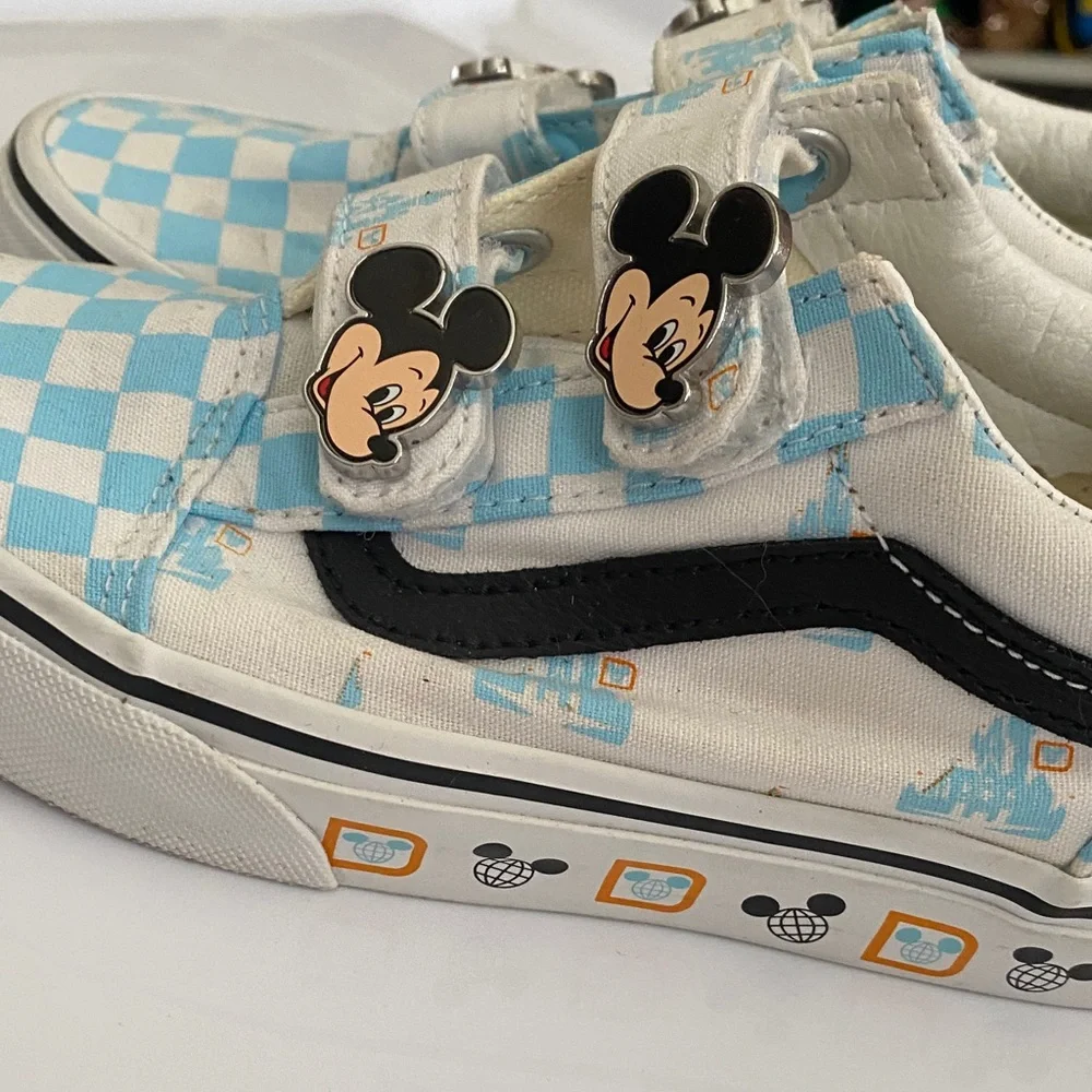 Vans Kids  Disney Checkered Mickey Sneakers - Picture 3 of 6